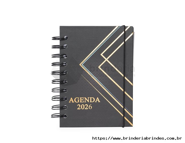 Agenda Diária 2026 Wire-O - AG08B