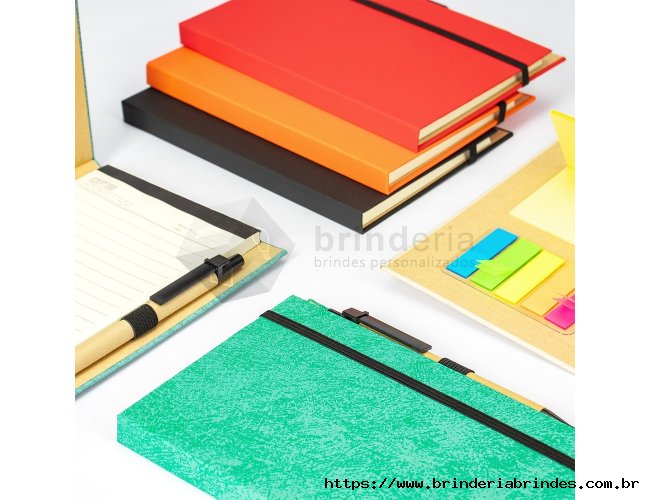 Bloco de Anotaes com Autoadesivos e Caneta 13x18 - ML14