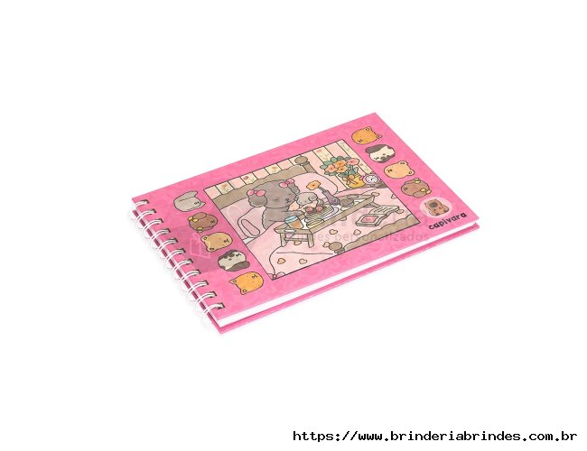Caderno Para Colorir Desenho Animado - BG05