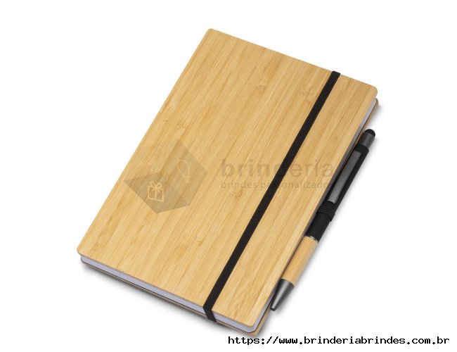 Caderneta em Bambu 18x13 - BE26B