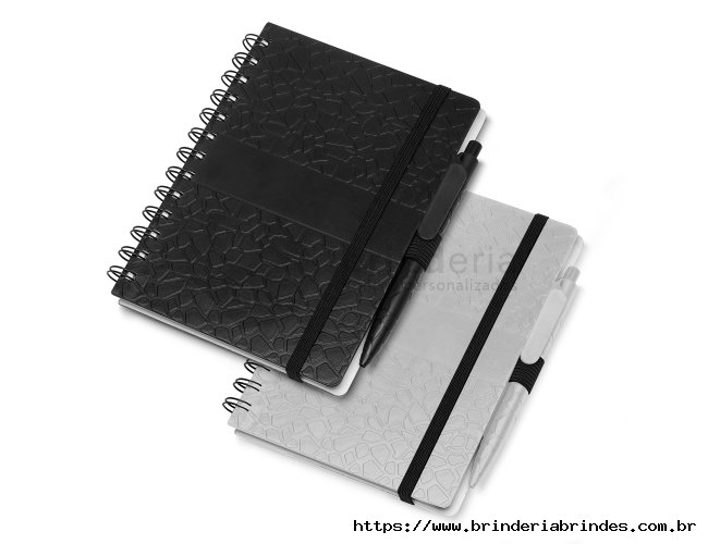 Caderno Plstico com Pauta 17x13 - CDN20