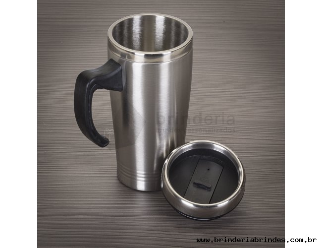 Caneca Inox de 450ml - CN26