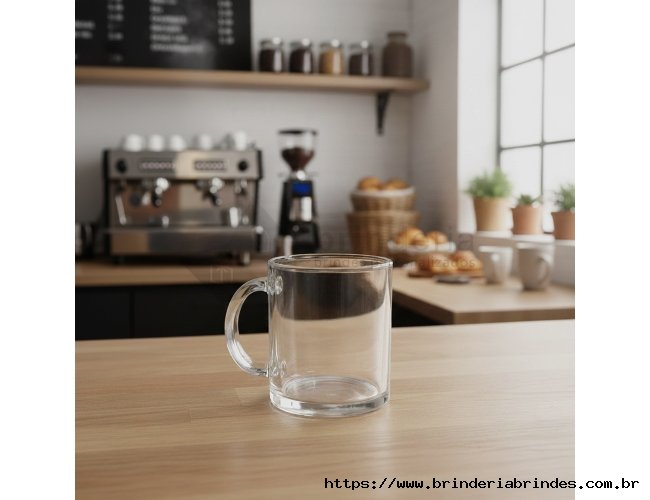 Caneca Vidro 350ml - CAN02