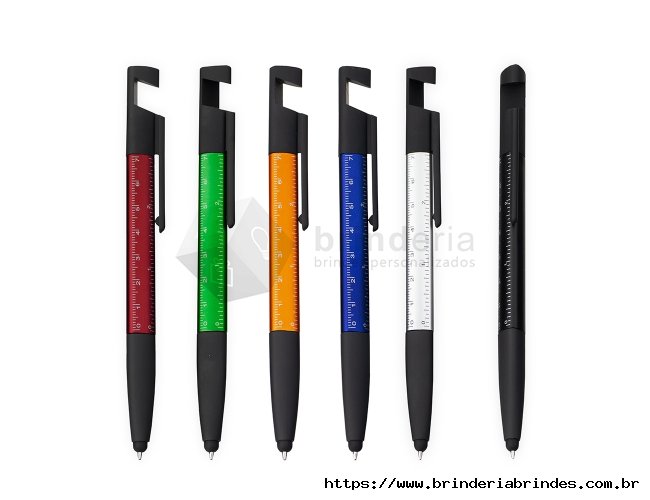 Caneta Plástica Multifunções - CP33A