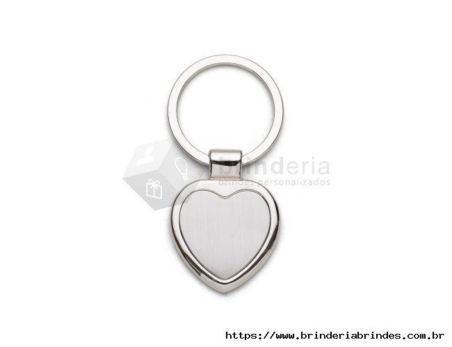 Chaveiro Metal Coração - CH08C