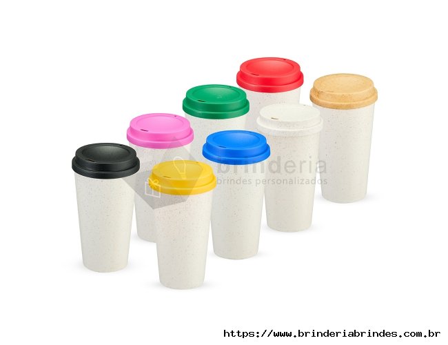 Copo Fibra de Arroz 550ml - COP02D