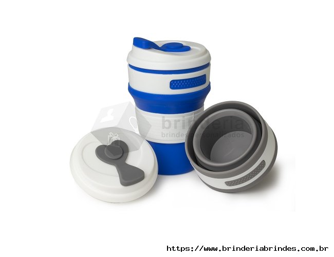 Copo Retr�til de Silicone 350ml - COP04C