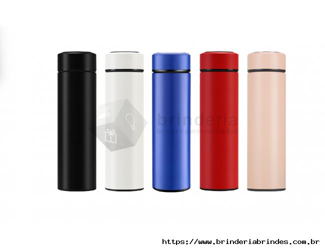 Garrafa Inox 500 ml com Display LED - GT12C