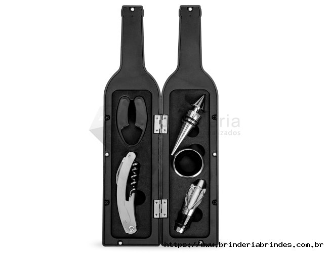 Kit Vinho Garrafa 5pcs - KV05G