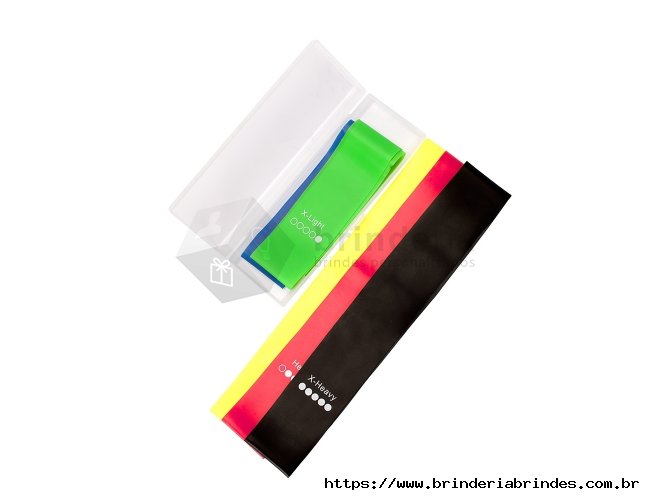Kit Faixas de Yoga 5 Peas - DV19