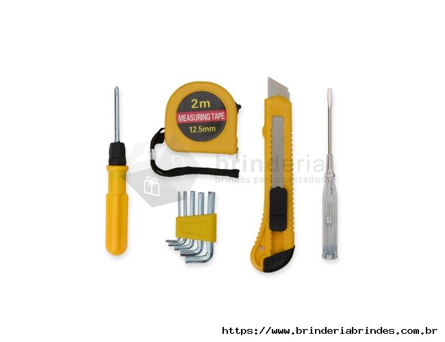 Kit Ferramentas 5 Peas - FM05