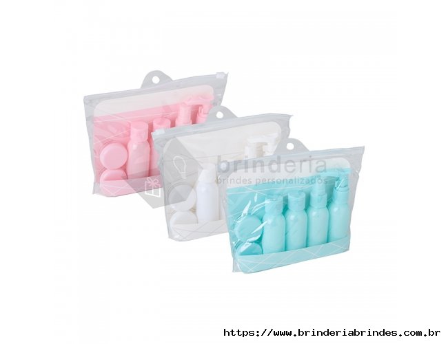 Kit Viagem Plstico 6 Peas - KH05F