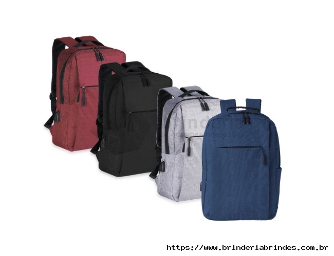 Mochila de Nylon USB 18L - MN27