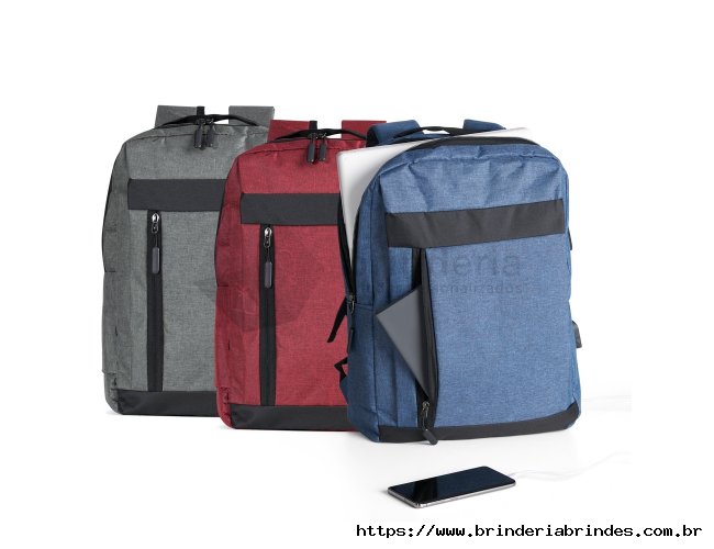 Mochila de Nylon USB 19L - MC32A