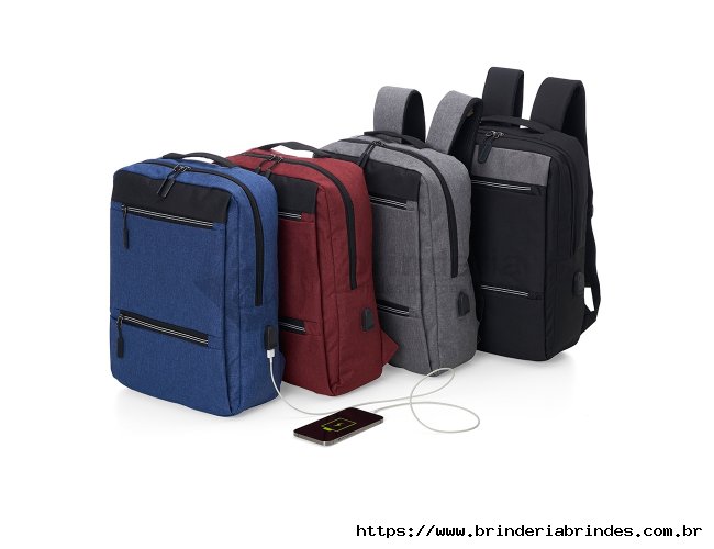Mochila de Nylon USB 21L - MC32E