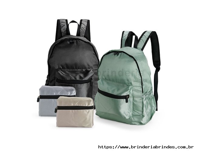 Mochila Dobrável Poliéster 18L - MP01C