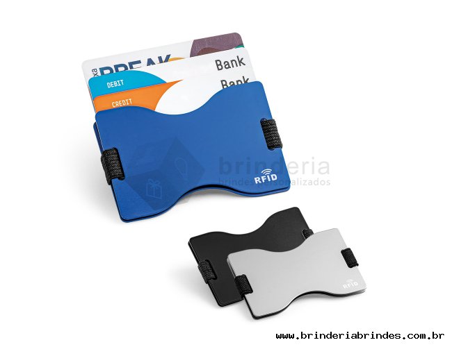 Porta Cartões com Bloqueio RFID - PC17