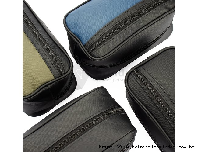 Ncessaire Couro Sinttico 14x24x9,5 - NC17C
