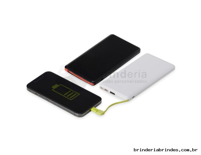 Power Bank 10.000mAh com Indicador LED - PW07