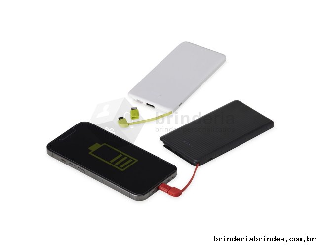 Power Bank 5.000mAh com Indicador LED - PW05