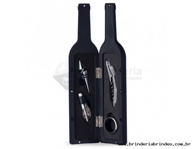 Kit Vinho Garrafa 4 peas - KV05